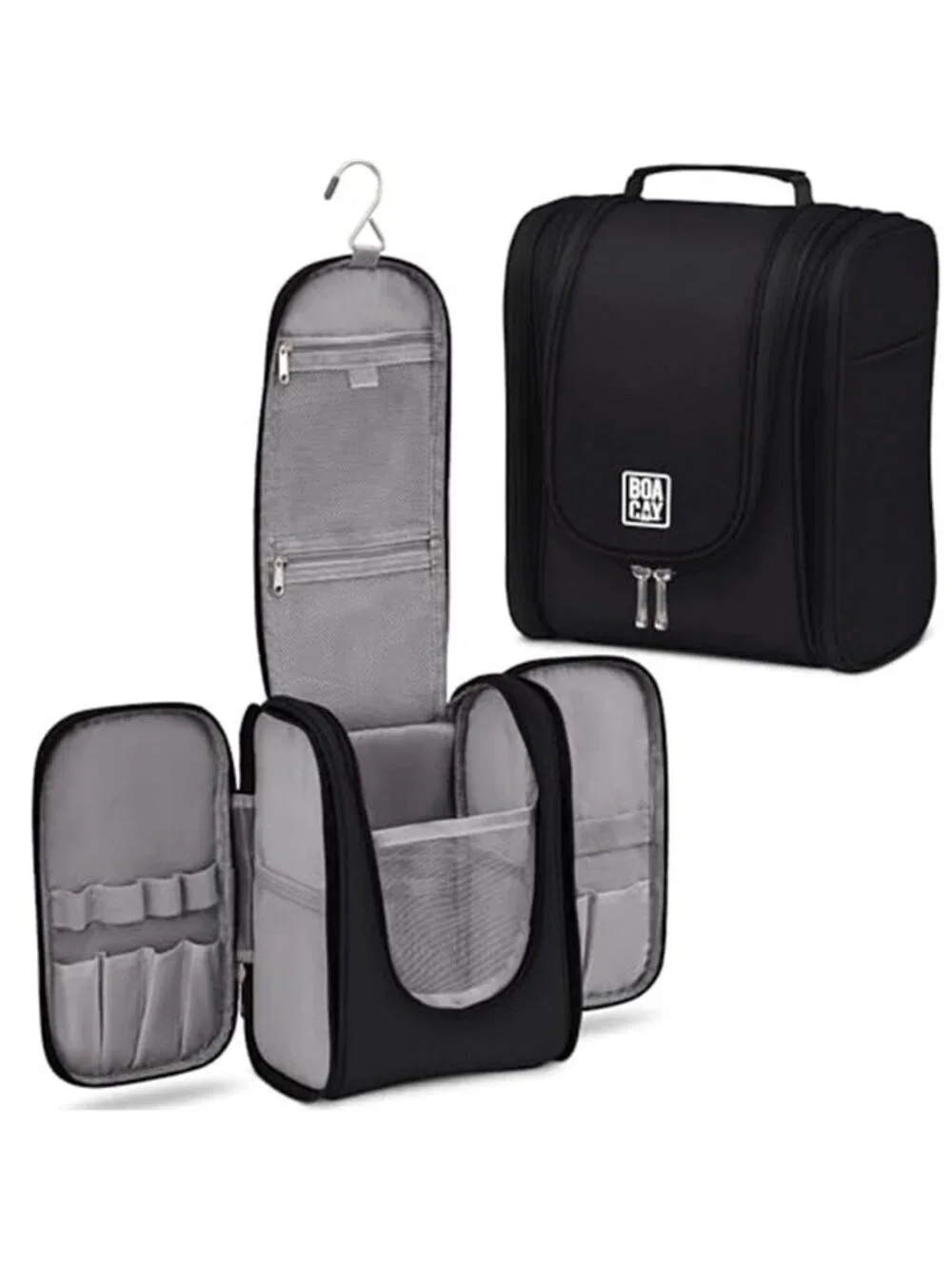 Hanging Toiletry Bag Travel Organizer Waterproof Makeup Cosmetic Dopp Kit Medium